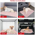 Dog Crate Mat (36" X 23"), Soft Dog Bed Mat with Cute Prints, Personalized Anti-Slip Bottom, Machine Washable Kennel Pad