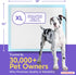 36" 36", 5-Layer (36x36, 25 Count) PETSWORLD Giant Dog Potty Pads, Odor-Eliminating, x Ultra Absorbent Leak-Proof