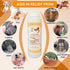 Bundle of Coat Silk Dog Dry Powder (6 oz) to Alleviate Odors and Itchiness & Antiparasitic Dog Shampoo (8 oz)