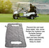 Golf Cart Seat Covers for Club Car, Waterproof Breathable Oxford Fabric Front Seat Cover Set, Bench Seat Protectors