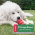 KONG Classic Dog Toys with Easy Treat Peanut Butter Dog Treats, 8 Ounce - for XX-Large Dogs