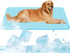 Cooling Mat for Large Dogs and Cats, Portable Pet Cooling Pad for Summer, Easy to Clean & Machine Washable (X-Large,