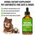 Antibiotic for Cats | Natural Antibiotics for Dogs | Cat Antibiotics | Dog Antibiotic | Antibiotic for Dogs | Natural Antibiotics for Cats | Natural Dietary Supplement Pet Antibiotic | Beef | 2 Oz