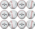 GBM Callaway Chrome Soft Certified Refinished Baseball Golf Balls | 12 Pack | Par-FECT for Any Golf Outing