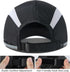 GADIEMKENSD 2 Pack Reflective Foldable Sports Hat, UPF 50+ Sun Protection Hats for Men and Women