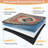 (2 Pack, 36"x36", Lahome Super Absorbent Washable Pee Pads for Dogs - Secure Floor Protection - Non-Slip, Leakproof