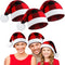 Loopeer 3 Pieces Christmas Knitted Hats - Winter Warm Beanie Caps with Pom Pom Santa Hat