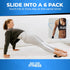 Iron Core Fitness 2 x Dual Sided Gliding Discs, Core Sliders for Ultimate Core Ab Fitness Trainer, Gym Equipment