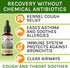 Kennel Cough Herbal Drops for Dogs & Cats, Cough Relief and Throat Soother, Made in US, 2 Fl Oz