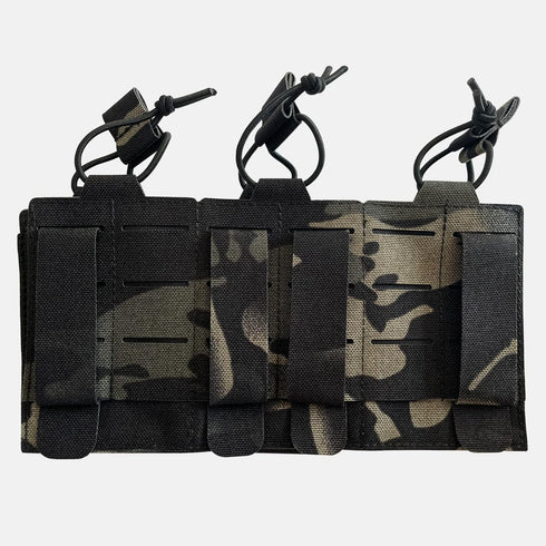 Tactical Mag Pouch for Magazine Holster, Open Top Molle Triple Mag Pouch for Tactical Bag Accessories