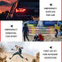 Travel-First Aid-Kit - Car-Home 300PCS Survival-Kit Outdoor-Adventure, Small Portable Red Emergency Essential Sets for