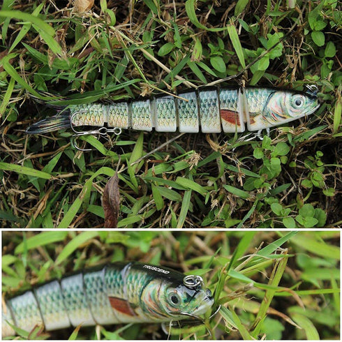TRUSCEND Easy Catch Swimmax Fishing Lures, Magic Noisy Turbulent Wiggling Action for More Bites, Must-Have