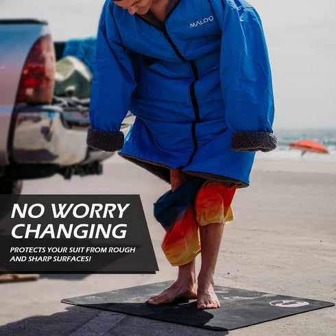 Malo'o Neoprene Wetsuit Changing Mat - Protect Your Gear with Comfort