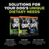 GO! SOLUTIONS Carnivore Grain Free Dog Food for Puppies, 3.5 lb Chicken, Turkey + Duck Recipe