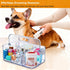 Handle,5 Countertop Kit,Trimmer,Clipper,Combo,Brush Clear Dog Storage Organizer,Pet Grooming Supplies Organizer