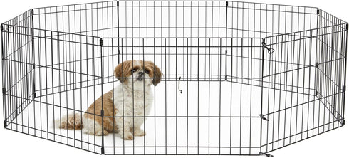 New World by MidWest Homes for Pets 18-Inch Exercise Pen, for Indoor