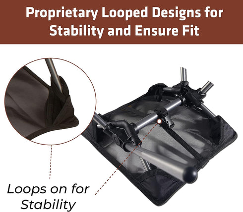 Backpacking TREKOLOGY YIZI-LITE Anti-Sinking Sand Cover & Ground Sheet for Camping Chairs, Fit YIZILITE Camping Chairs