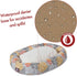 Majestic Pet 24" Sherpa Bagel Bed - Citrus Blooms