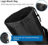 MEETOOT 2PCS 32x9.5inch Black Long Drawstring Oxford Polyester Organiser Bag Camping Chair Replacement Travel Tent