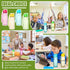 Tioncy 20 Pieces 17 oz Plastic Water Bottles for Adults — Lightweight, Leakproof Sport Drink Bottles with Handle Strap