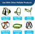 PetSafe Nylon Dog Leash - Strong, Durable, Traditional Style with Easy to Use Bolt Snap - 3/4 in. x 6 ft., Apple Green