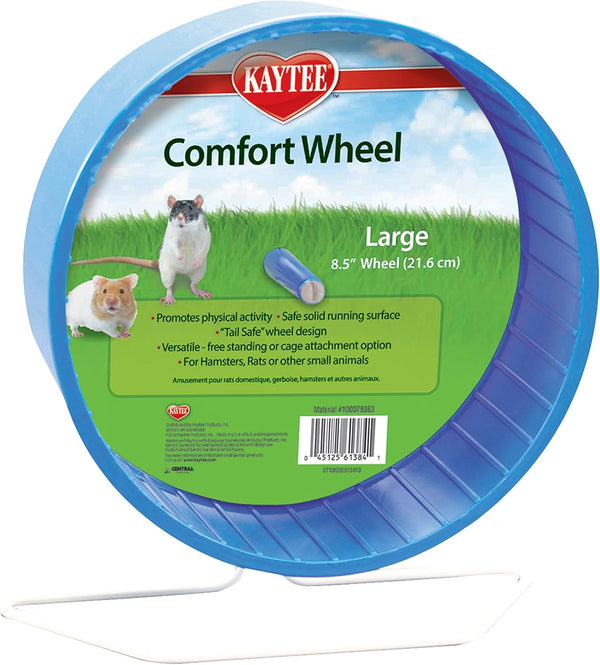 Kaytee Comfort Wheel Large 8.5 Inches for Small Pets