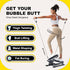 Twist Stepper with Resistance Bands, Mini Stepper Machine for Full Body Workout, 300LBS Weight Capacity