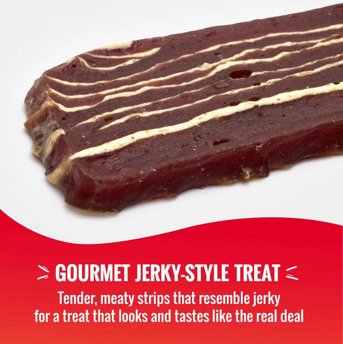 Good N Tasty Pack, 12 oz, GoodnTasty Protein Strips Variety High-Protein Dog Treat with Real Chicken Or Duck and Savory