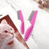 Pet Hair Comb Tear Stain Removal - 2 Pack Multifunctional Grooming Comb Kit, 2 in 1 Dog Combs for Knots and Tangles