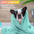 Chumia 8 Pcs Dog Towels, 55 x 28 Inches Absorbent Microfiber Soft Beach Towels for Pet Bathing