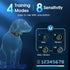 DINJOO Bark Collar for Large Medium Small Dogs, Rechargeable Anti Barking Training Collar with 8 Adjustable Sensitivity