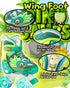 Dino Kids Toddler Roller Skates for Boys Girls,WESKIFAN Dinosaur Quad Skating Shoes with Shiny Light up