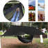 Oversized Rain Rope Tarp and Camping Hammock with Mosquito Net, Portable Single Double Hammock Set for Outdoor