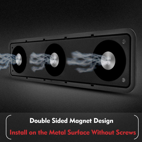 Magnetic Ammunition Holder, Double Sided Gun Magnet for Storage in Shelf, Cabinet, Desk, Ammo Gun Safe Accessories