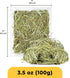 Chinchillas, 3.5 oz SunGrow Timothy Food, Ideal for Rabbits, Guinea Pigs, and High-Fiber Hay for Digestion & Oral Care