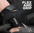 RDX Weight Lifting Gloves Gym Fitness Workout, Anti Slip Palm Protection Half Finger Exercise Glove for Powerlifting