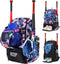 Softball Bag - Lightweight Baseball Bat Backpack with Fence Hook for Youth Adults