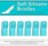 H&H Pets Dog Finger Toothbrushes, Professional Pet Finger Dental Brush Set, Soft Bristles, Size Large, 8 Count