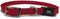 Sparky Pet Co ECollar Replacement Strap, Adjustable Dog Collar, Rugged Nylon, Quick Release Metal Clasp, 3/4" x 24", Red