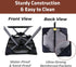 Backpacking TREKOLOGY YIZI-LITE Anti-Sinking Sand Cover & Ground Sheet for Camping Chairs, Fit YIZILITE Camping Chairs