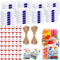 yasuwekik 48 Set Fishing Candy Little Tackle Boxes for Birthday Party Favors with