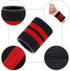 WILLBOND 6 Pieces Wrist Striped Sweatbands, Sports Wristbands for Football, Basketball, Running Athletic Sports