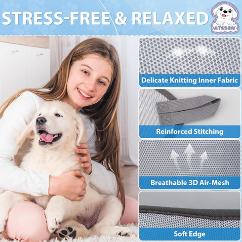 Hammock Trimming, Pet Grooming Harness for XL Large Dogs Nail Dog Sling for Cutting Nails, Dog Hanging Holder Hanger