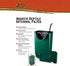 Zilla Aquatic Pet Reptile Internal Water Filter for Up to 40 Gallons