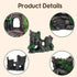 PINVNBY Resin Castle Reptile Habitat Decorations, Realistic Lizard Hideouts Cave Ornament for Chameleon, Snake, Gecko,