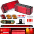 LIMICAR Boat Trailer Lights, IP68 Submersible LED Trailer Light Kit w/Wring Harness,