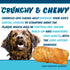 Chicken On A Stick Crunchy & Chewy Chicken Jerky Wrapped Rawhides for Dogs, Made in The USA, Jumbo Size