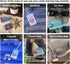My Dog is Home Alone Pet Alert Emergency ICE ID Plastic Wallet Card and Keytag with Emergency Contact Card (Qty. 1)