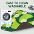 30"x34", 4 Pack Qeils Reusable Puppy Pads for Small Dogs, Washable Pee Pads with Non-Slip , Absorbent Leakproof Mat