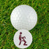weilaike Magnetic Hat Clip with Funny Golf Ball Marker, Unique Humorous Golf Accessories